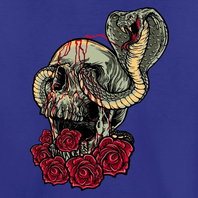 skull and roses tattoo