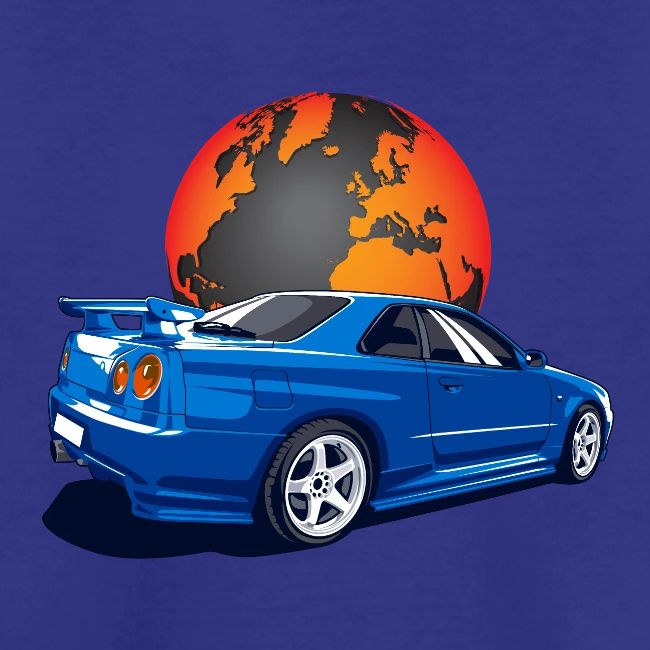 SKYLINE GTR R34 JDM ICON