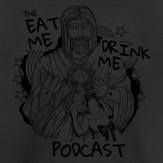 Eat Me Drink Me Podcast revamped logo