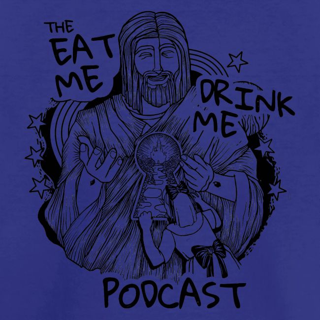 Eat Me Drink Me Podcast revamped logo