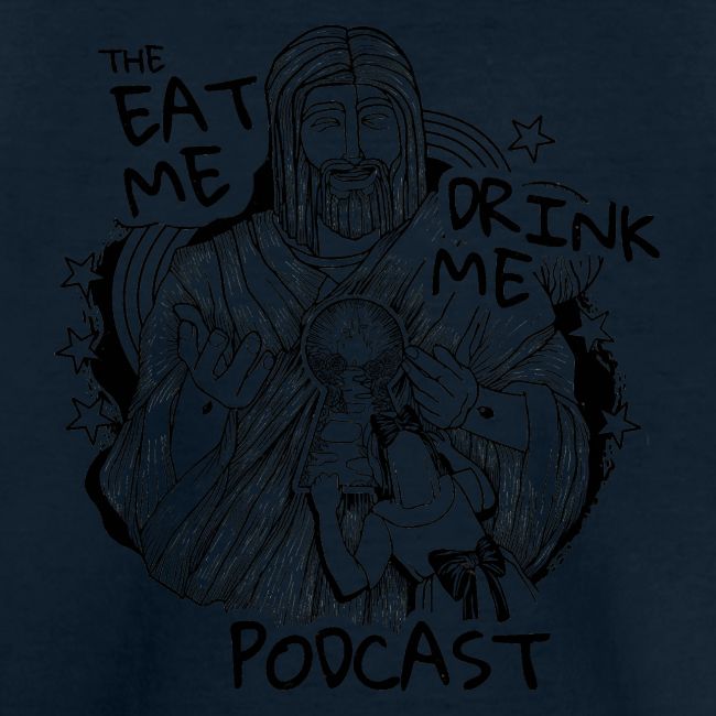 Eat Me Drink Me Podcast revamped logo