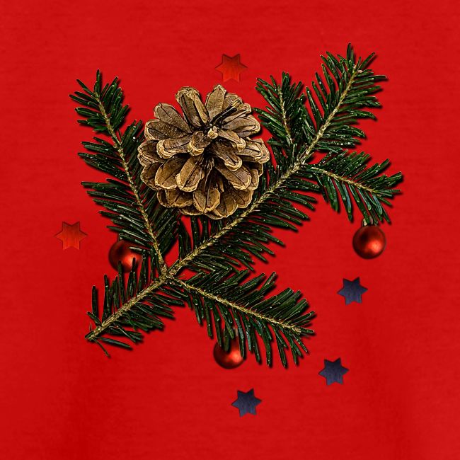 Christmas bare branch