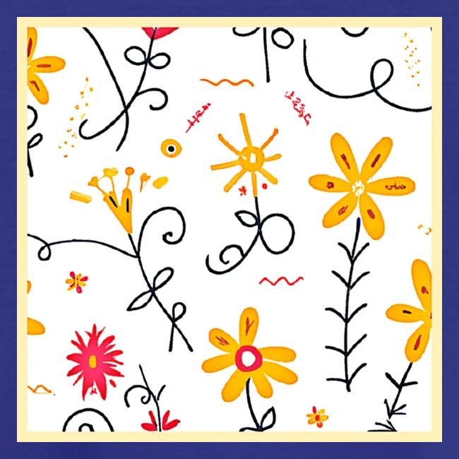 Whimsical Floral Pattern