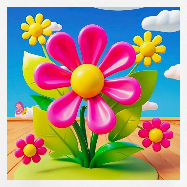 Pink Floral Peace | Sky & Nature Design