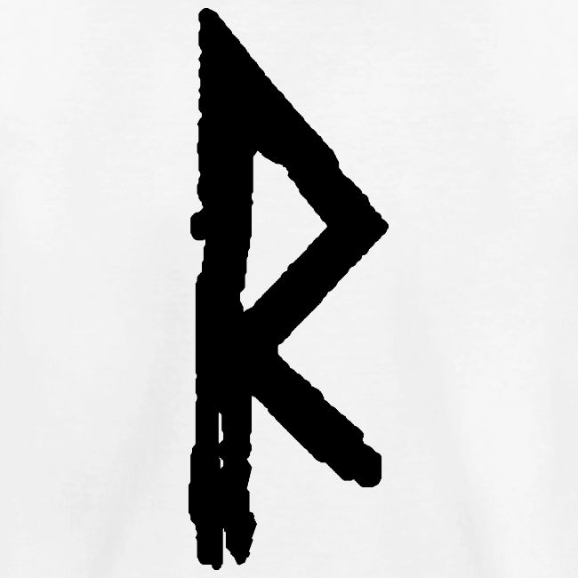 Elder Futhark Rune Raidho - Letter R