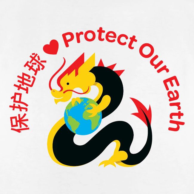 Kindness Dragon with Earth Red