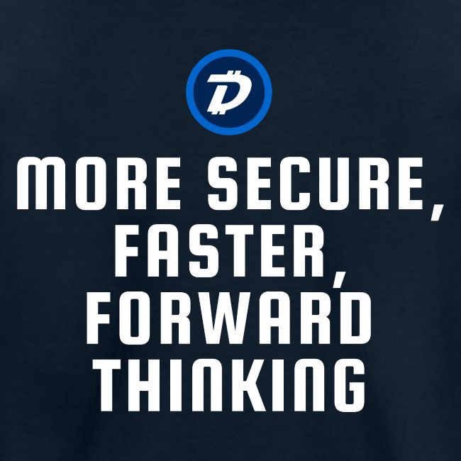 Digibyte. More secure, faster, forward thinking