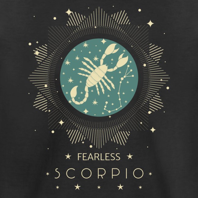 Star sign Fearless Scorpio October November