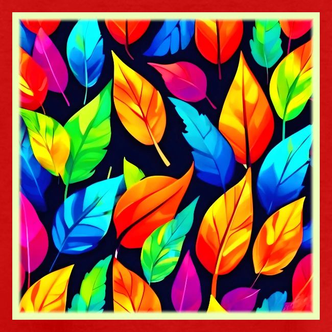 Vibrant Autumn Leaves Pattern