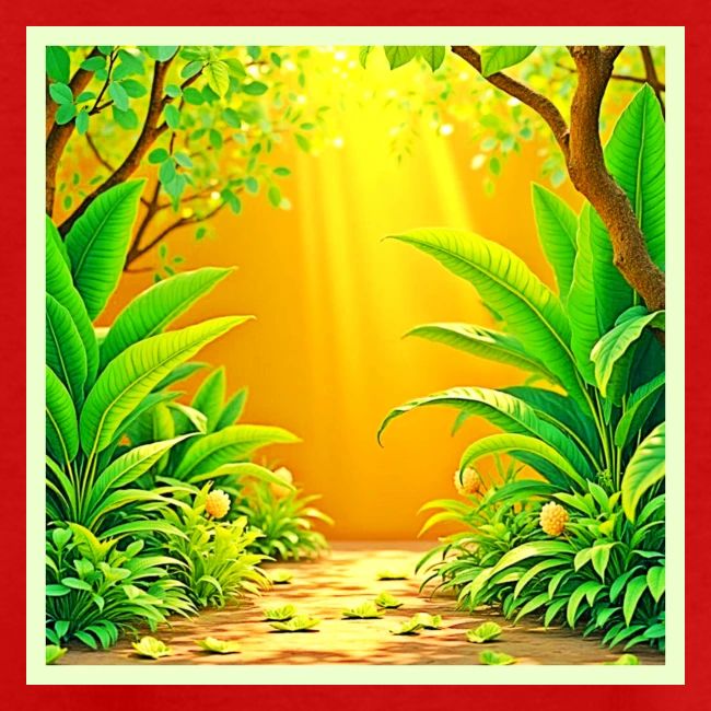 Sunny Nature Path Art