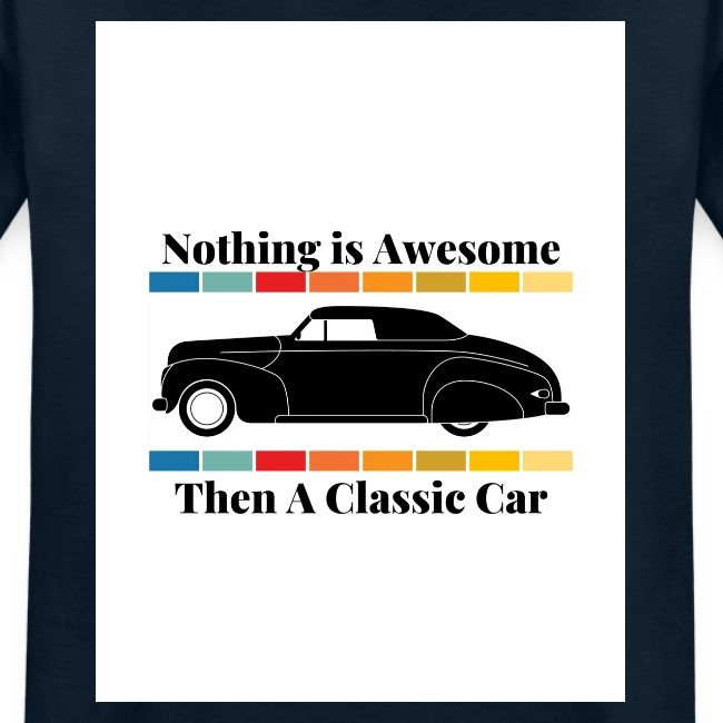 Nothing is Awesome Than a Classic Car white