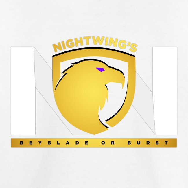 Nightwing GoldxWhite Logo