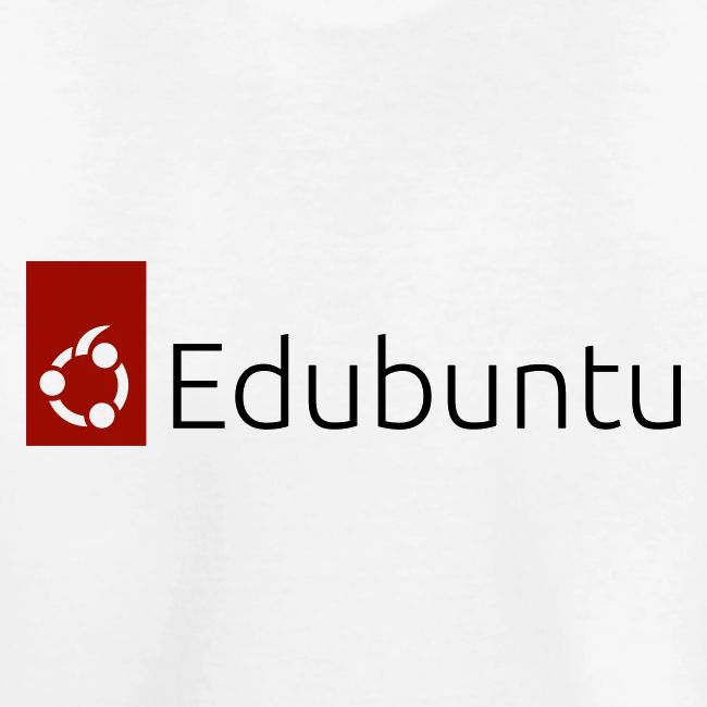 Edubuntu Logo 2023 - Black