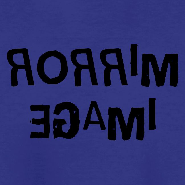 Mirror Image Word Art