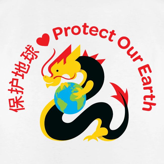 Kindness Dragon with Earth Red