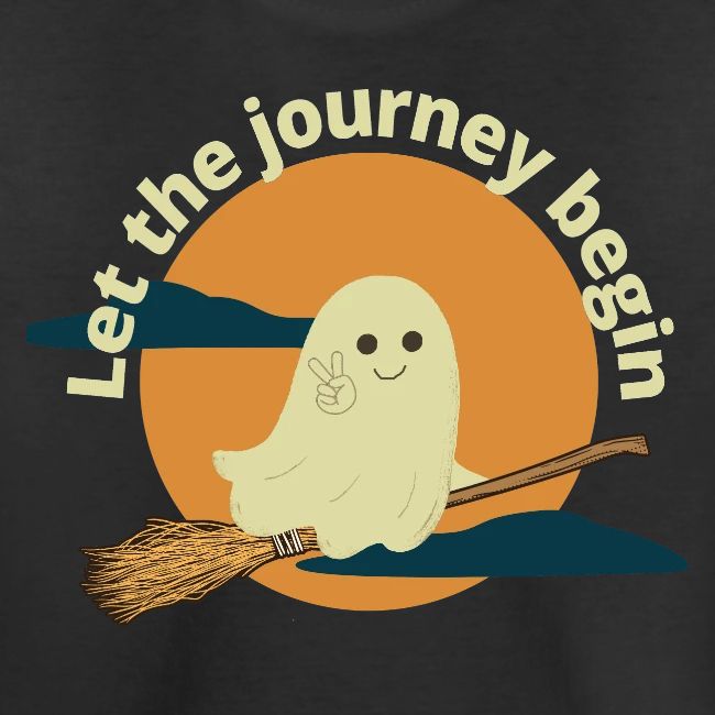 Let the Halloween Journey Begin | Ghost on Broom