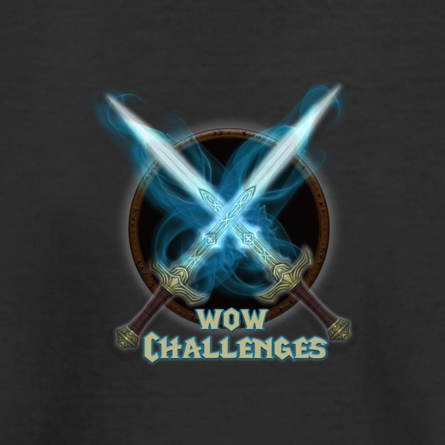 WoW Challenges Blue Fire Swords Logo