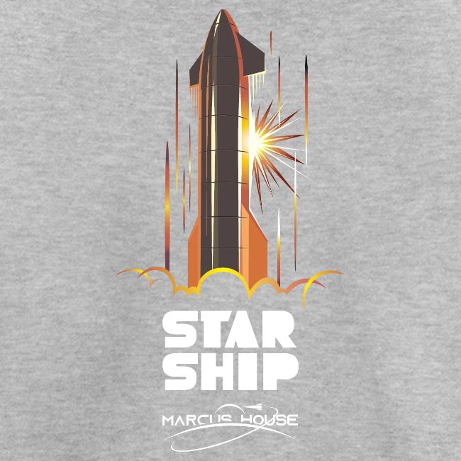 Star Ship Mars - Dark - With Logo