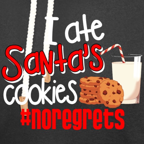 #NoRegrets Santa's Cookies - Unisex Shawl Collar Hoodie