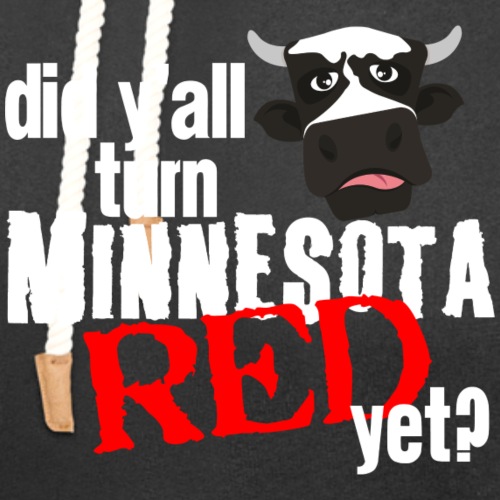 Turn Minnesota Red - Unisex Shawl Collar Hoodie