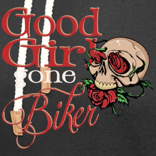 Good Girl Gone Biker - Unisex Shawl Collar Hoodie