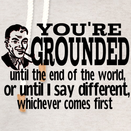 Grounded - Dad - Unisex Shawl Collar Hoodie