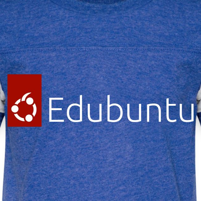 Edubuntu Logo 2023 - White