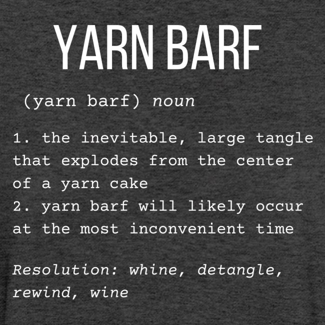 Yarn Barf (Wine)| Definition Collection