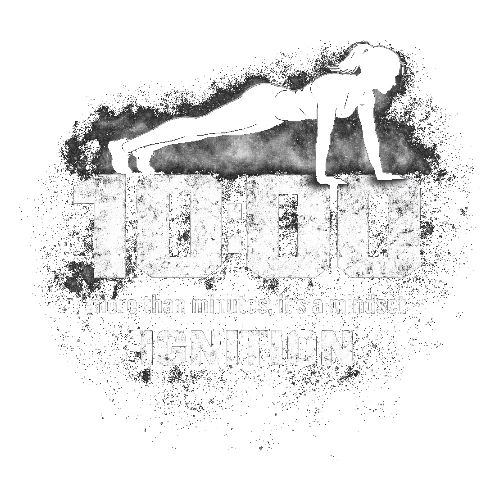 10 MINUTE PLANK - Women's Cropped T-Shirt