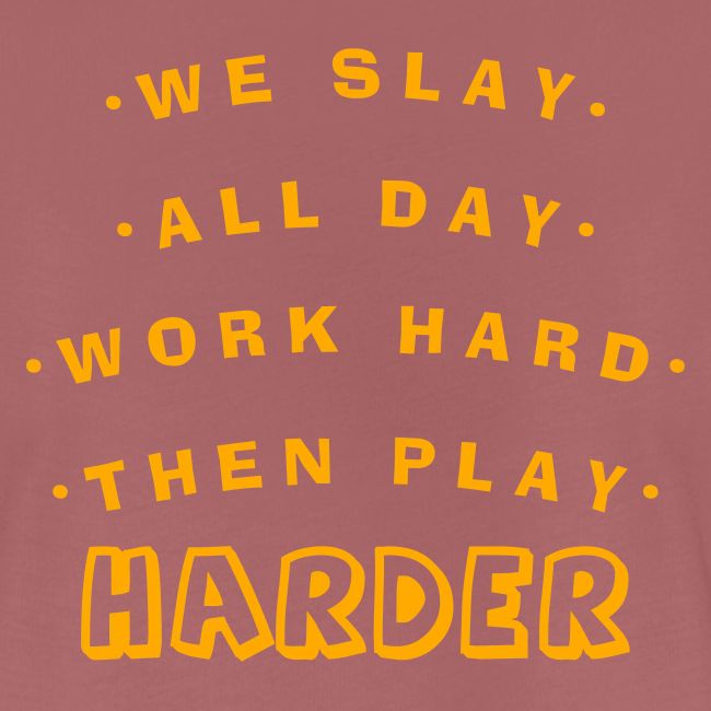 We Slay All Day Shiny Shirt Metallic Silver & Gold