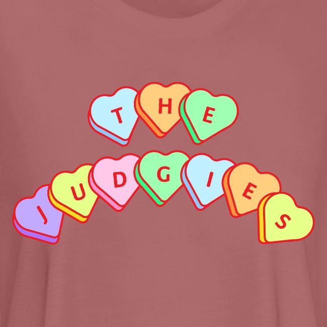The Judgies Candy Hearts