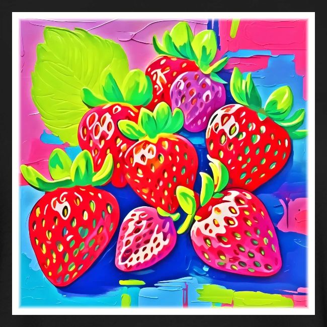 Pop Art Strawberries