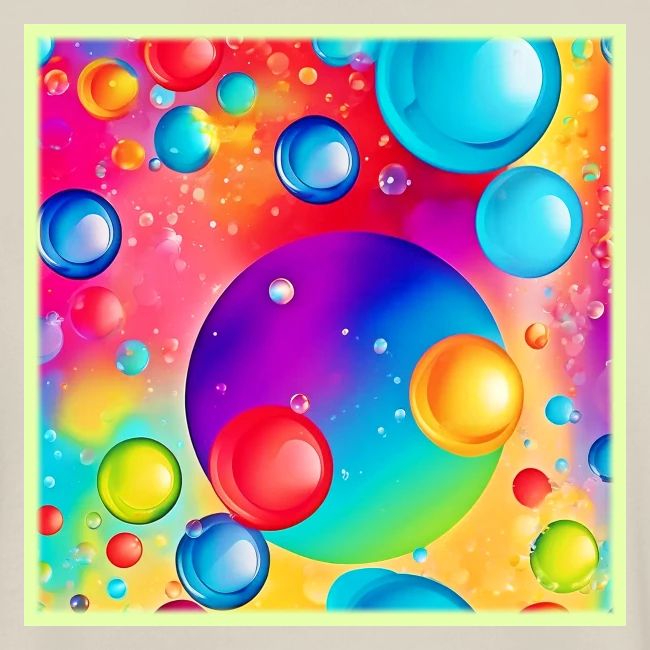 Colorful Sphere Abstract Art