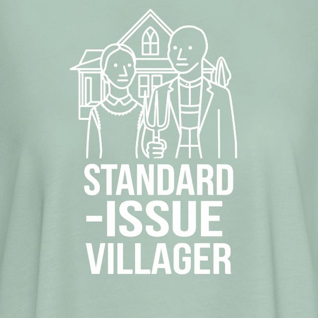Standard-Issue Villagers (White on Color)