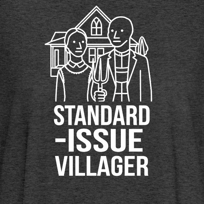 Standard-Issue Villagers (White on Color)