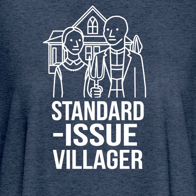 Standard-Issue Villagers (White on Color)