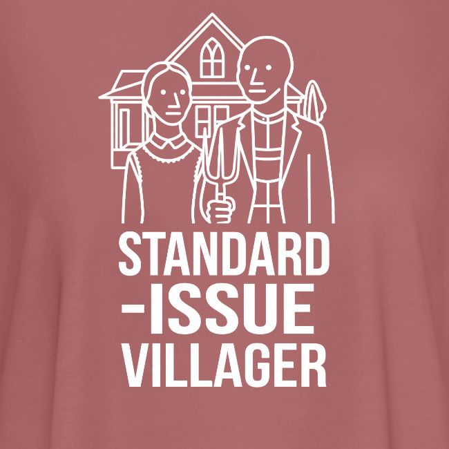 Standard-Issue Villagers (White on Color)