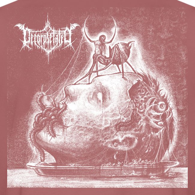 Decorpsetated - Human Words album cover, white