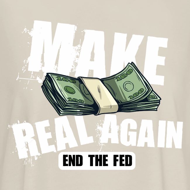 MAKE MONEY REAL AGAIN COOL white
