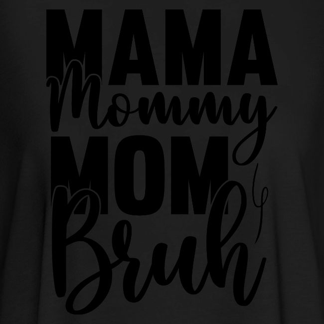Mama, Mommy, Mom, Bruh