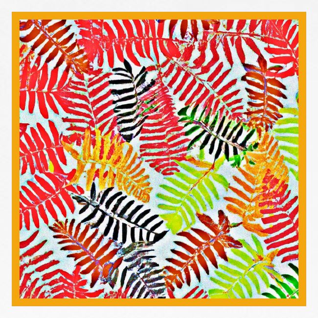 Chic Leaves Artistic Spectrum