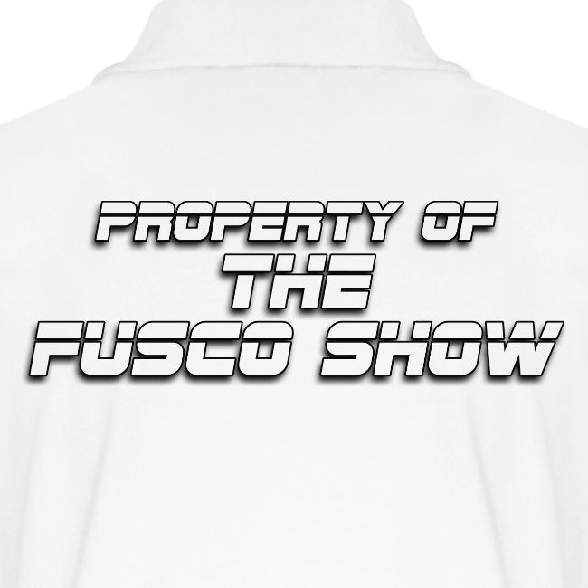 Producer Jay on Dartboard with Fusco Show back