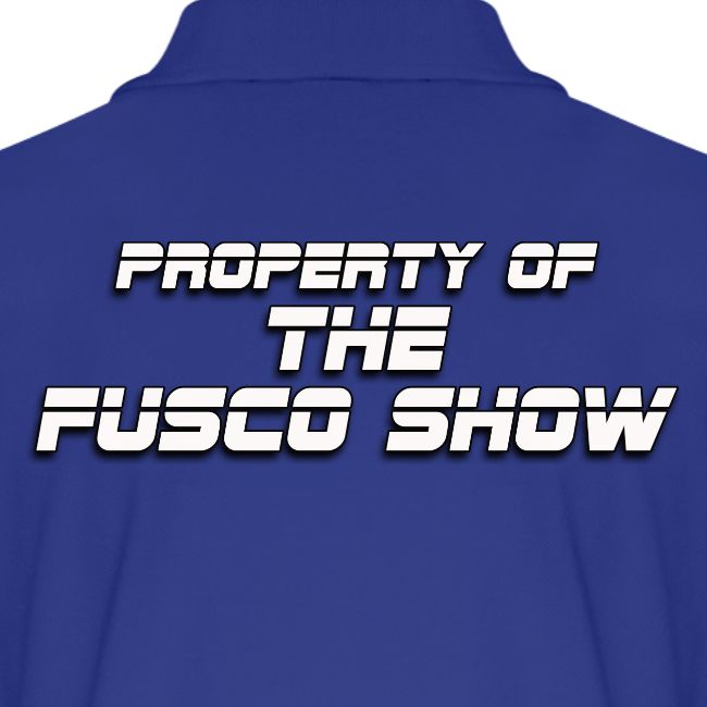 Producer Jay on Dartboard with Fusco Show back