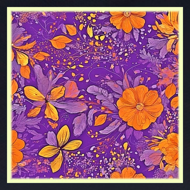 A Bunch of Vibrant Flowers