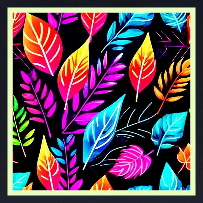 Tropical Foliage: Leaf Art