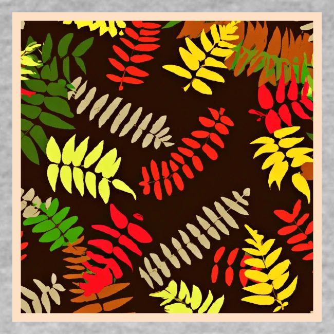 Autumn Leaves Pattern Art