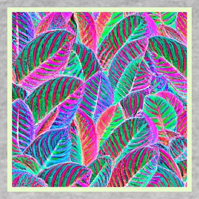 Vivid Leaf Pattern Design