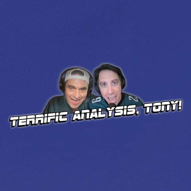 TERRIFIC ANALYSIS, TONY! (WITH GLOW)