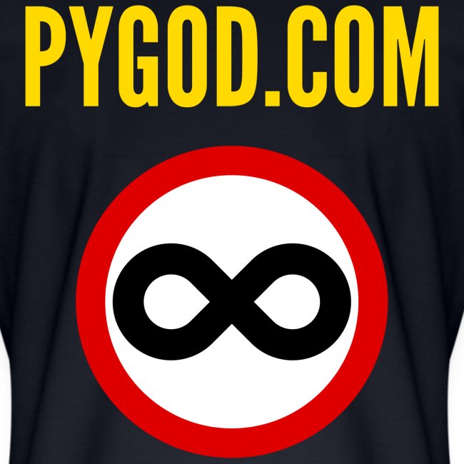 PYGOD.COM Infinity Logo (Front + Back)