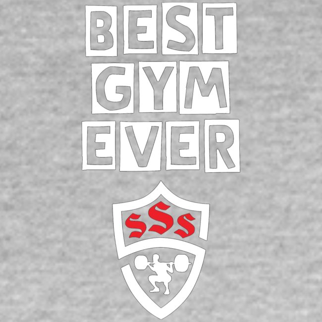 Best Gym Ever White and Red